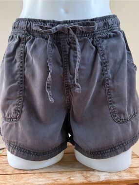 C&C California Charcoal Drawstring Athletic Shorts